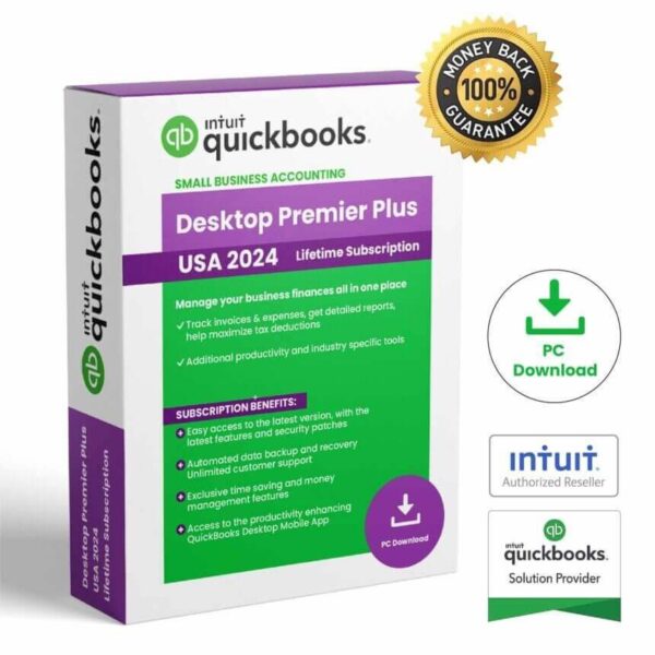 Quickbooks Desktop Premier 2024 3 Users | Usa Version |